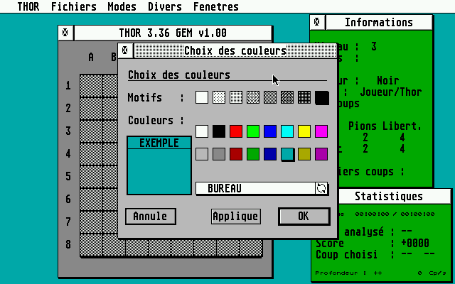 GEMThor atari screenshot